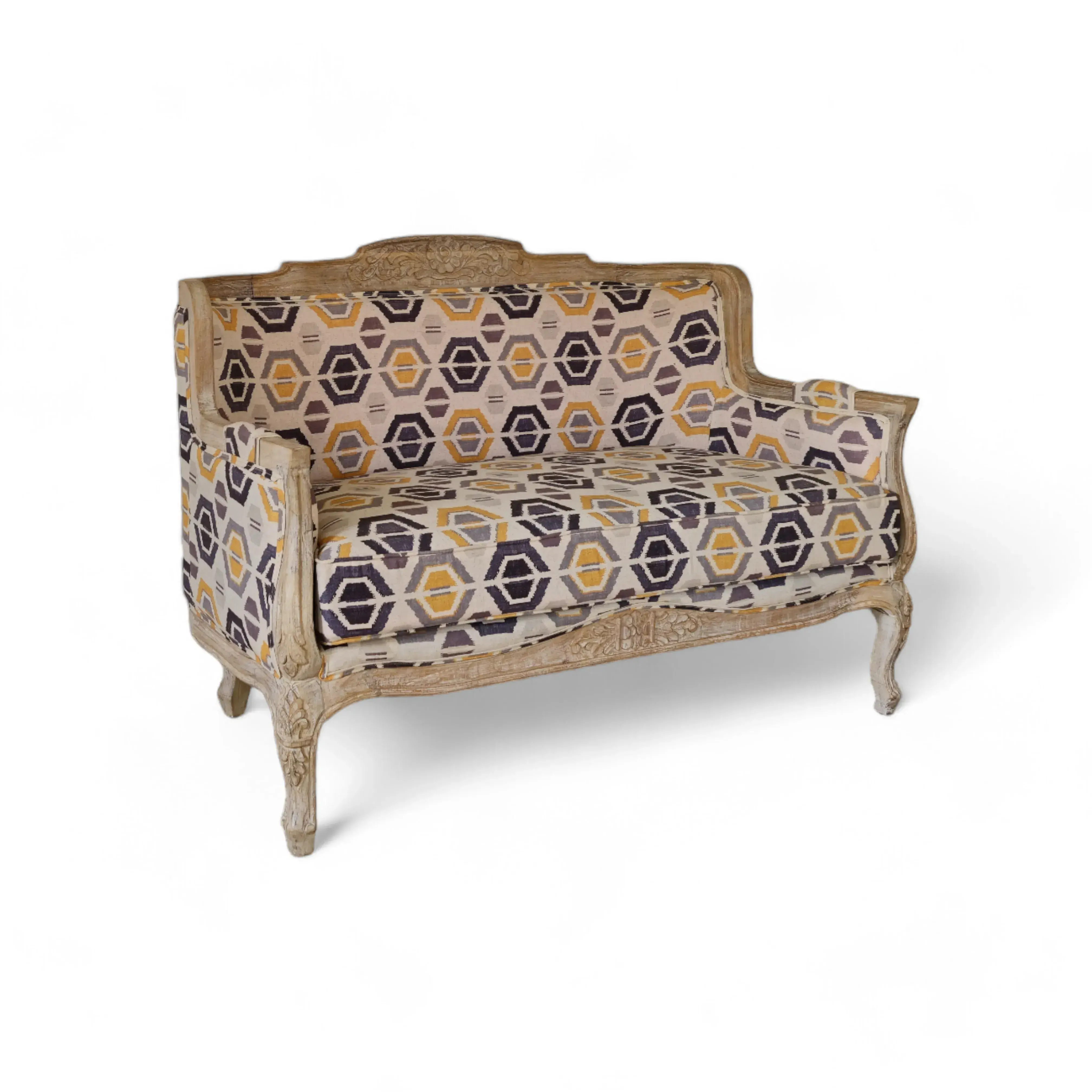 The Louis XVI Geometric Armchair