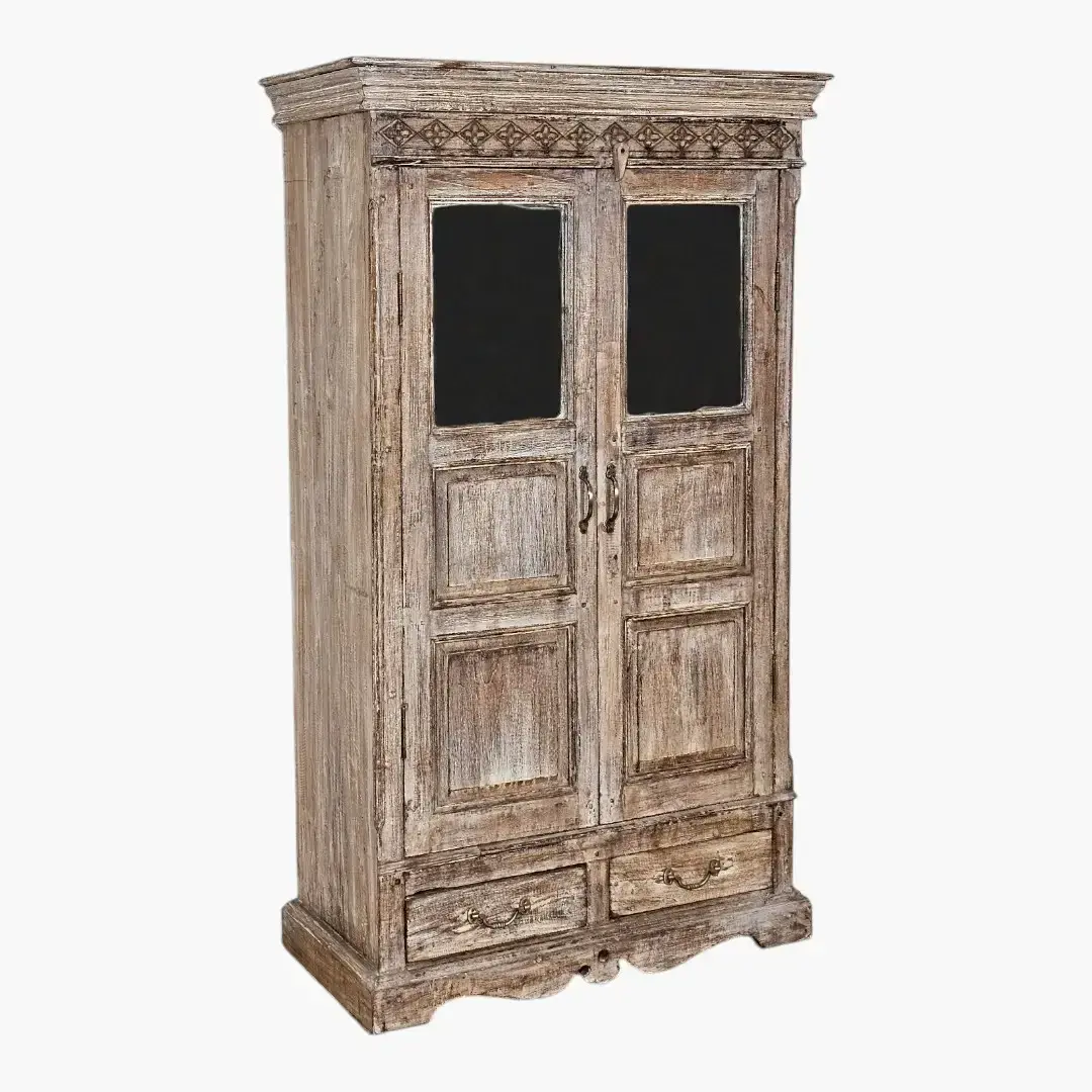 Al-Turath Rustic Mirrored Cabinet