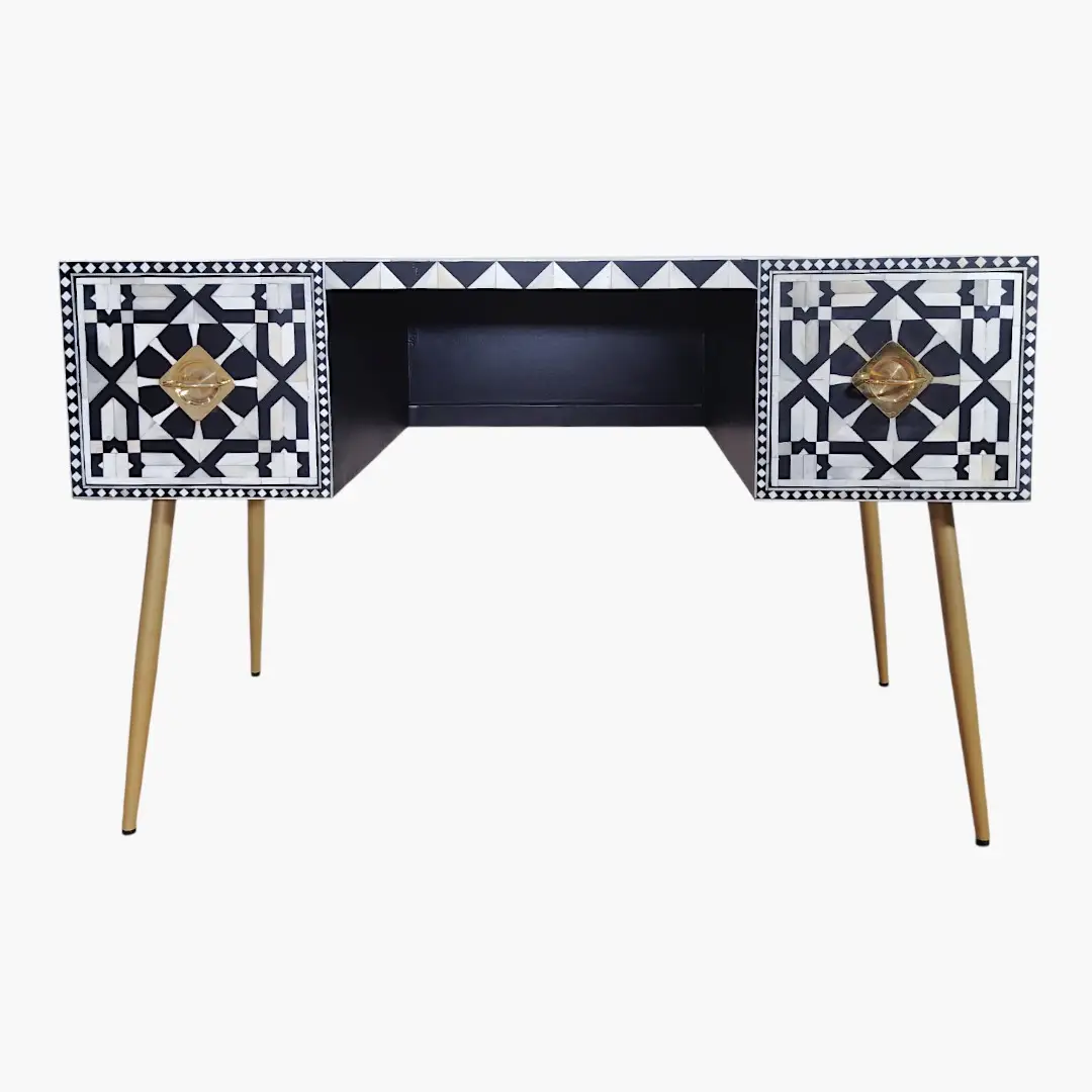 Bureau Al-Hambra | Géométrique Inlay Console
