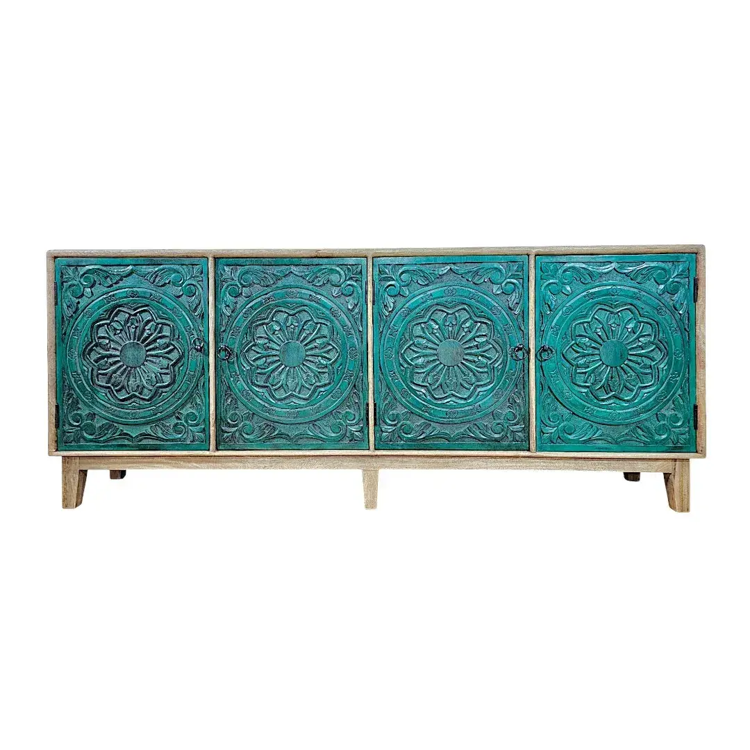 El Zahra Trésor Sideboard (Emerald Teal)