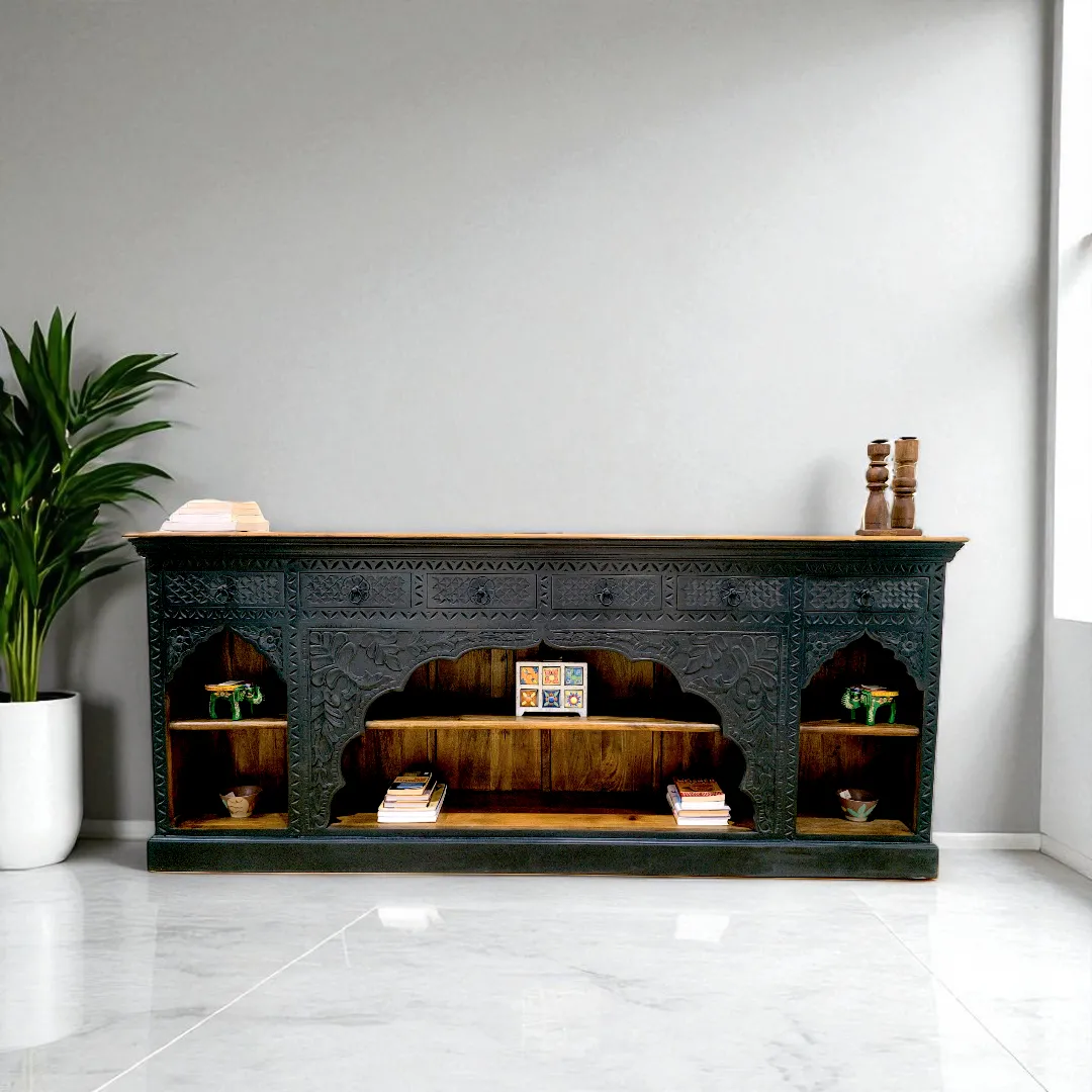 The Artisan Archway Media Credenza Black