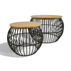 SET OF 2 NESTING TABLE