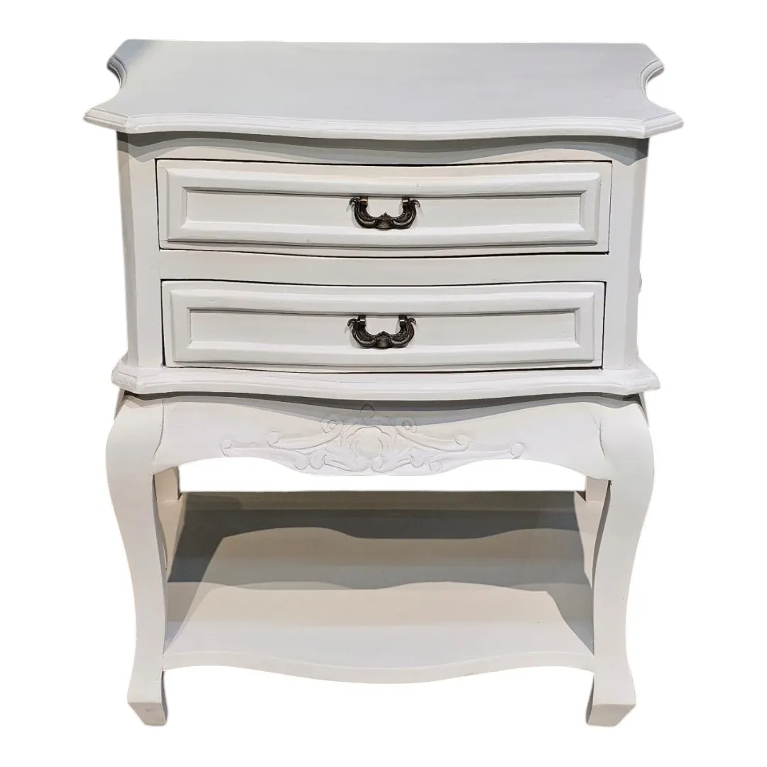 The Louis XV Rocaille & Acanthus Bedside Table