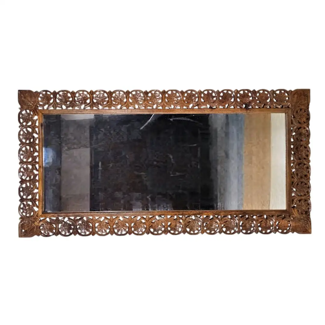 The Chiseled Petal Mirror