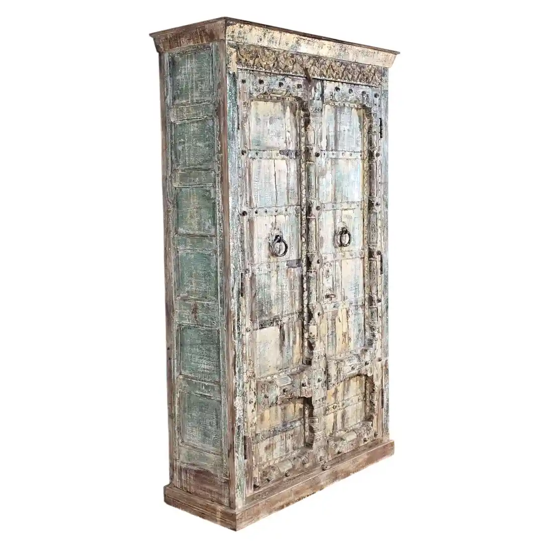 The Karkhana Rose Reclaimed Armoire