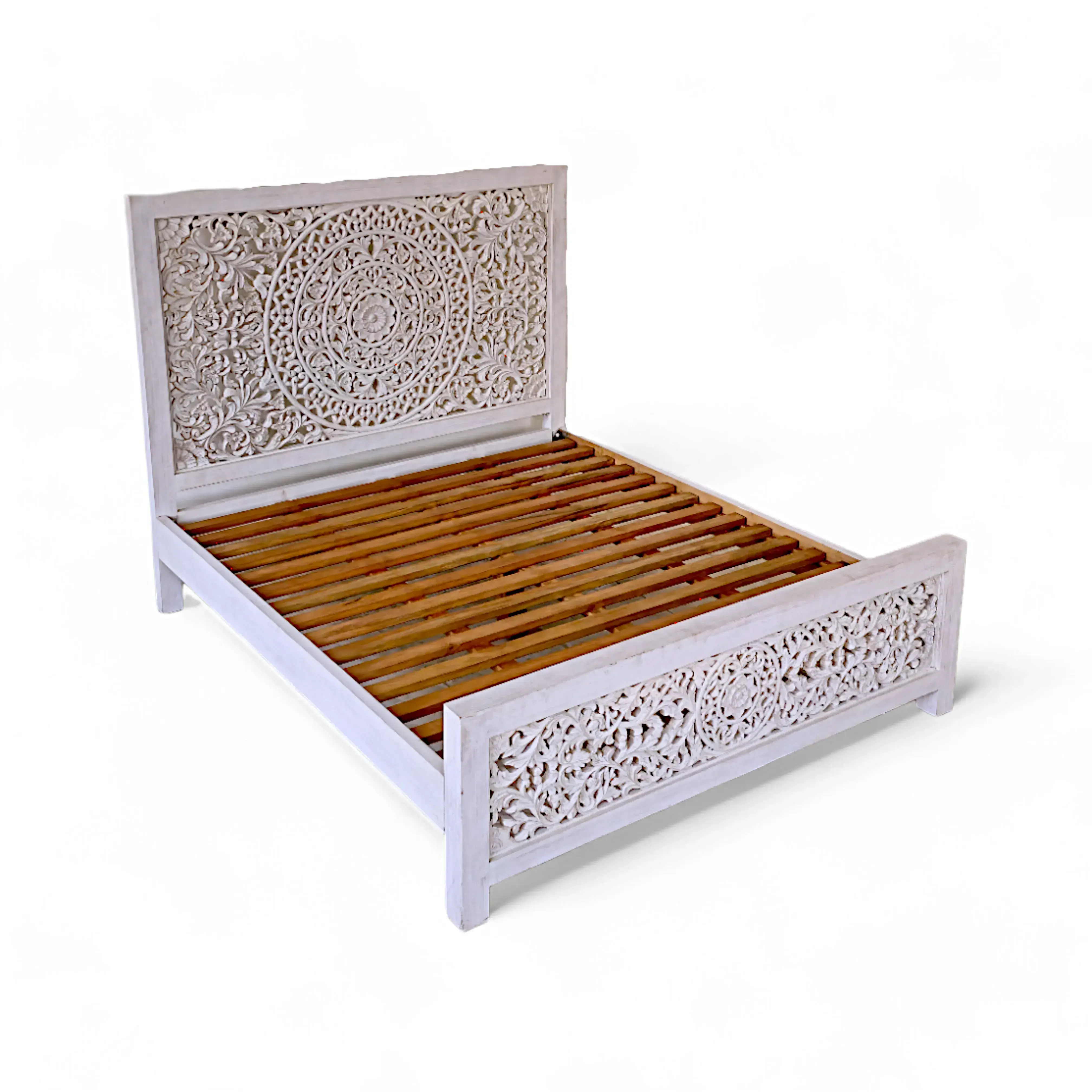 The Carved Sanctuary Bed