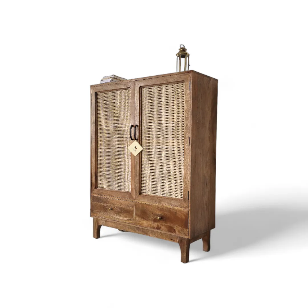 RATTAN CABINET