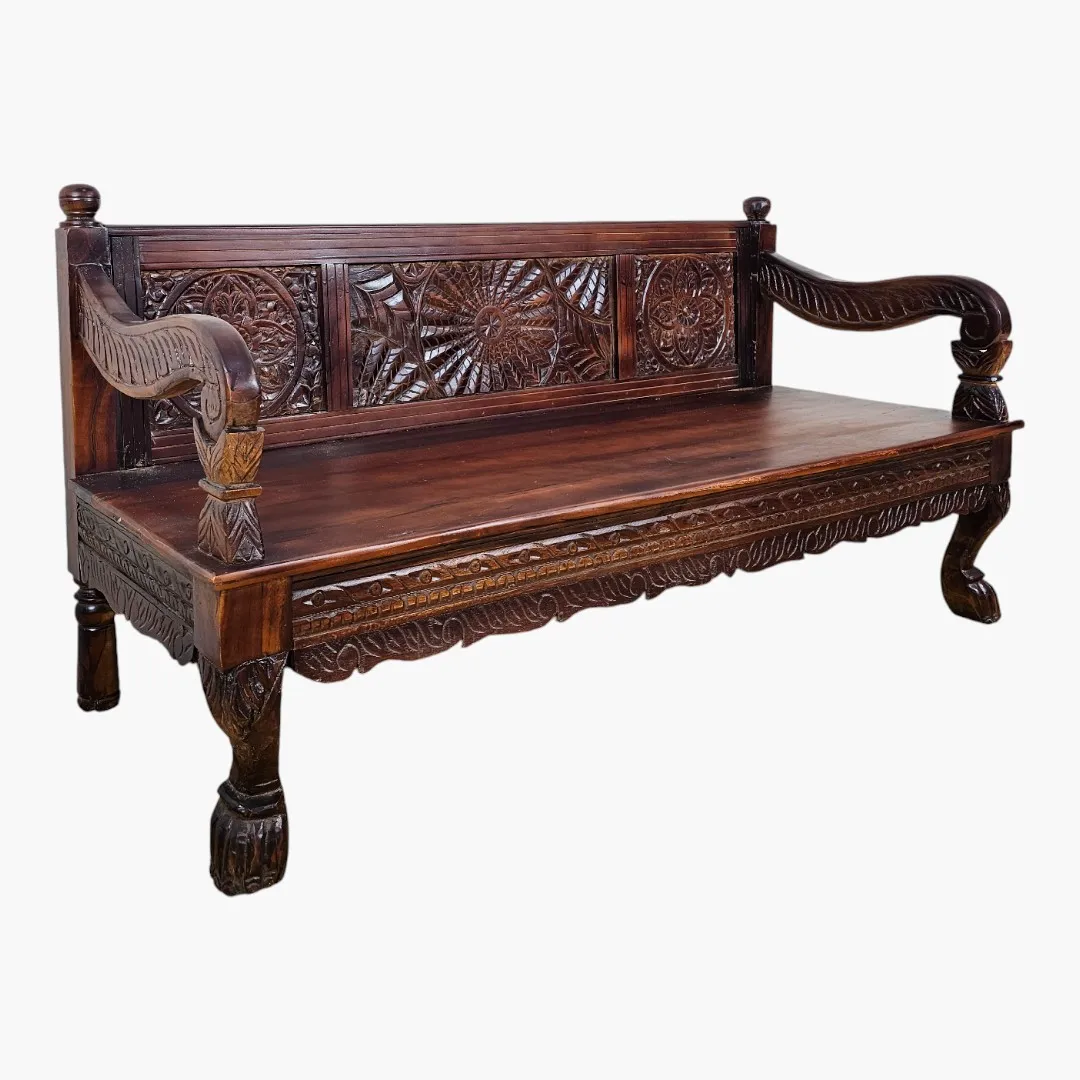The Java Scrollwork Daybed Bench