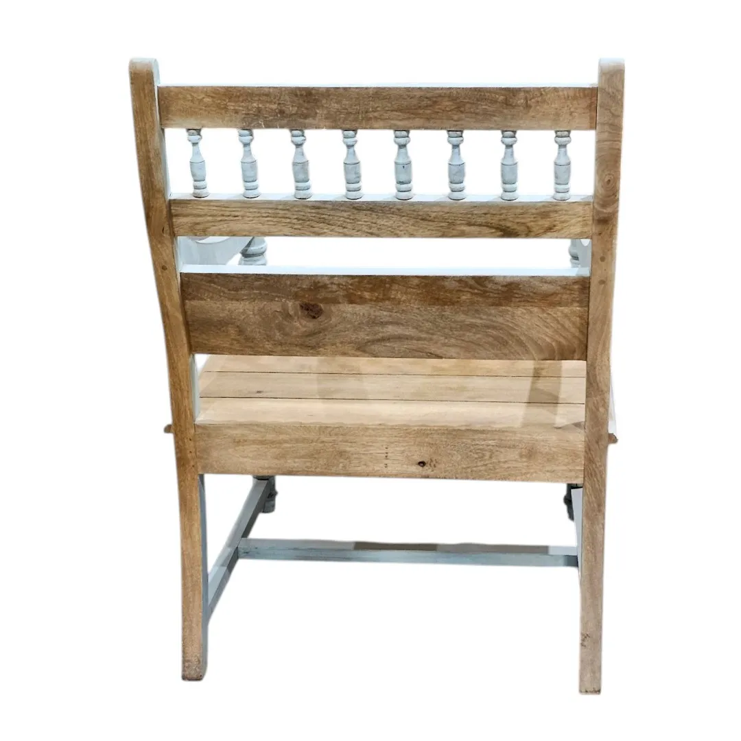 The Mewar Heritage Spindle Armchair