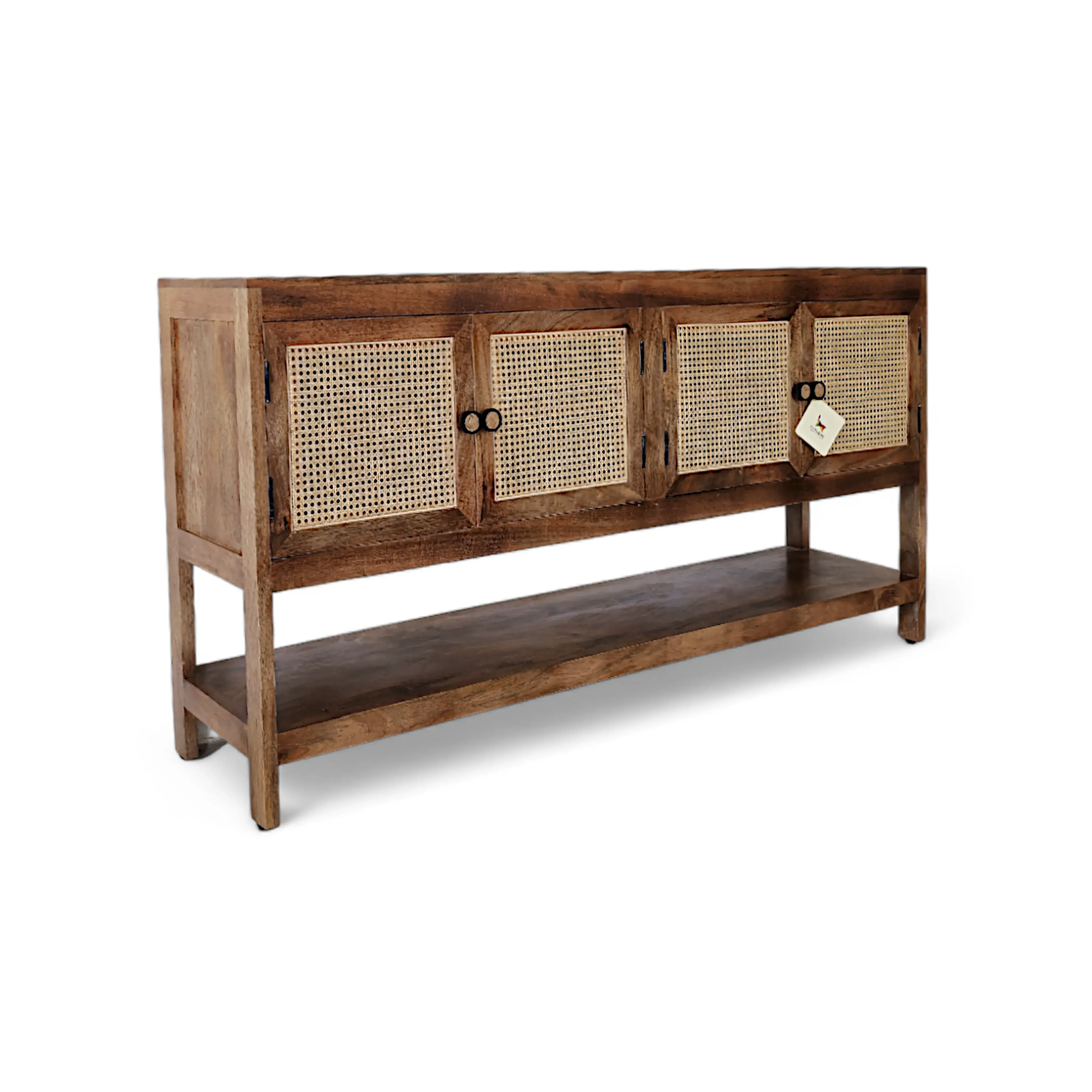 Rattan TV console