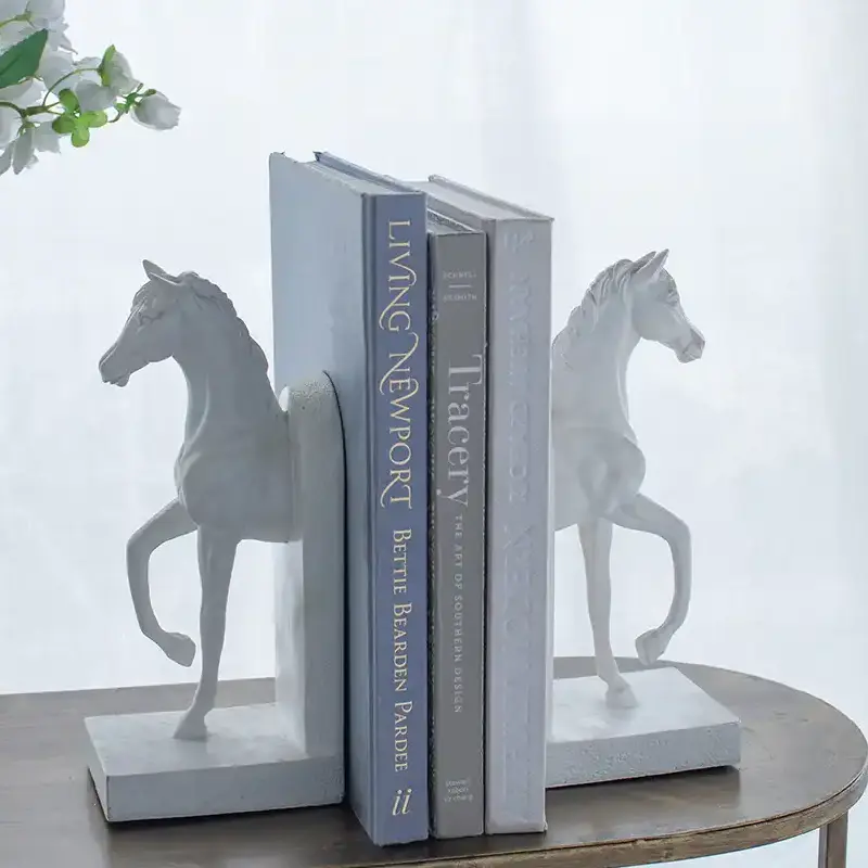 Ferghana Sculptural Horse Bookends