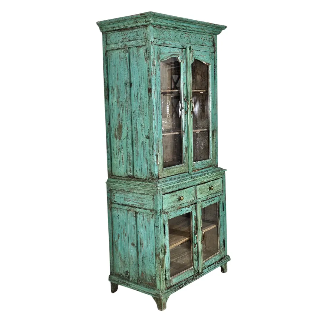 Ocean Breeze Glass Pantry | خزانة "نسيم البحر" للمطبخ