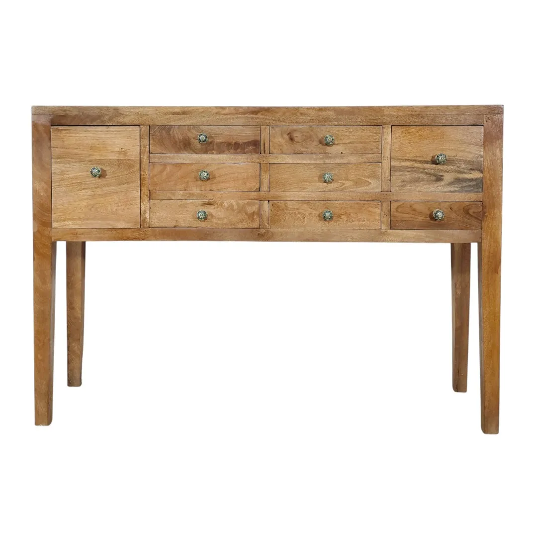 THE KANIKA MANGO WOOD CONSOLE DRESSER | خزانة تسريح وكونسول كانيكا من خشب المانجو