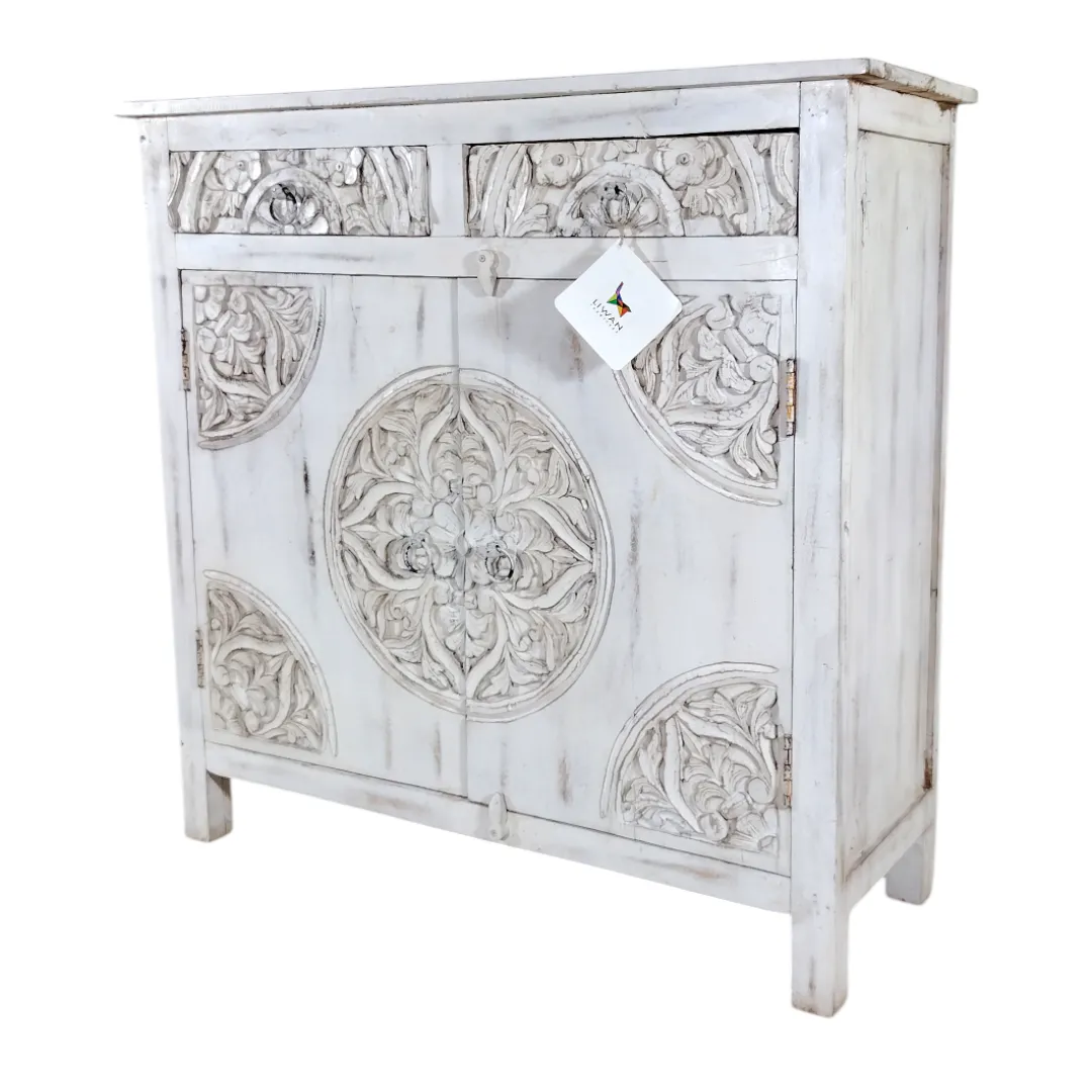 Artisan Heritage Carved Cabinet