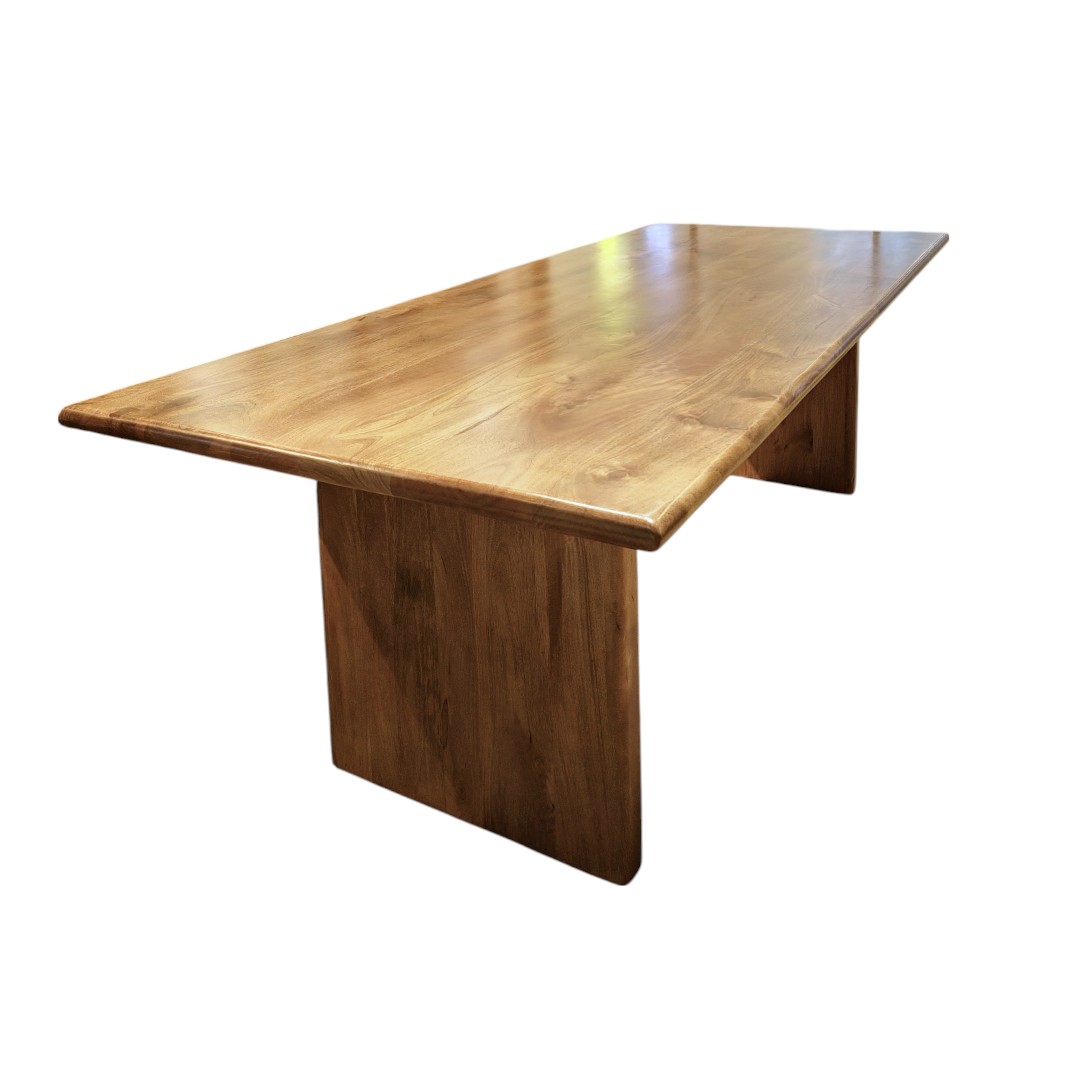 The Monolithic Timber Dining Table