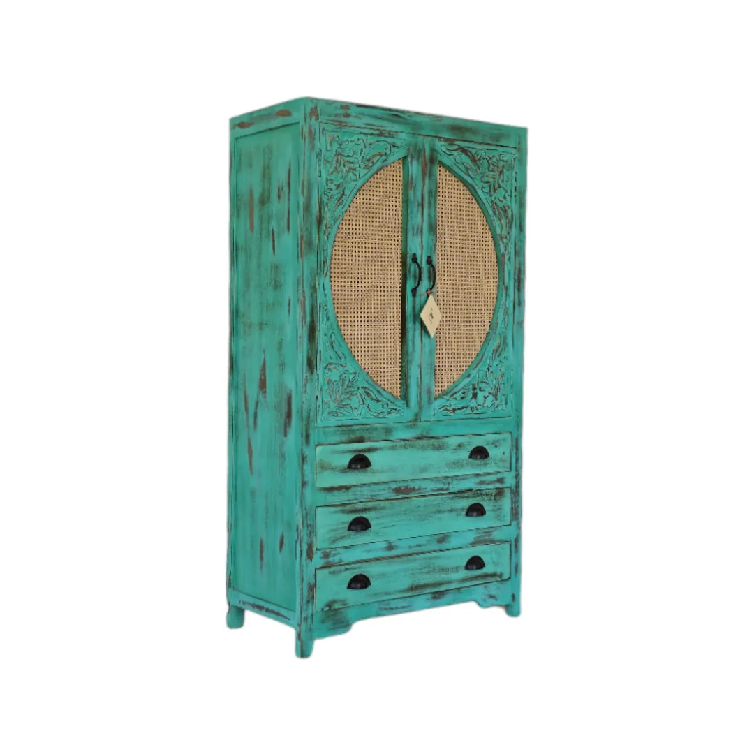 RATTAN CABINET