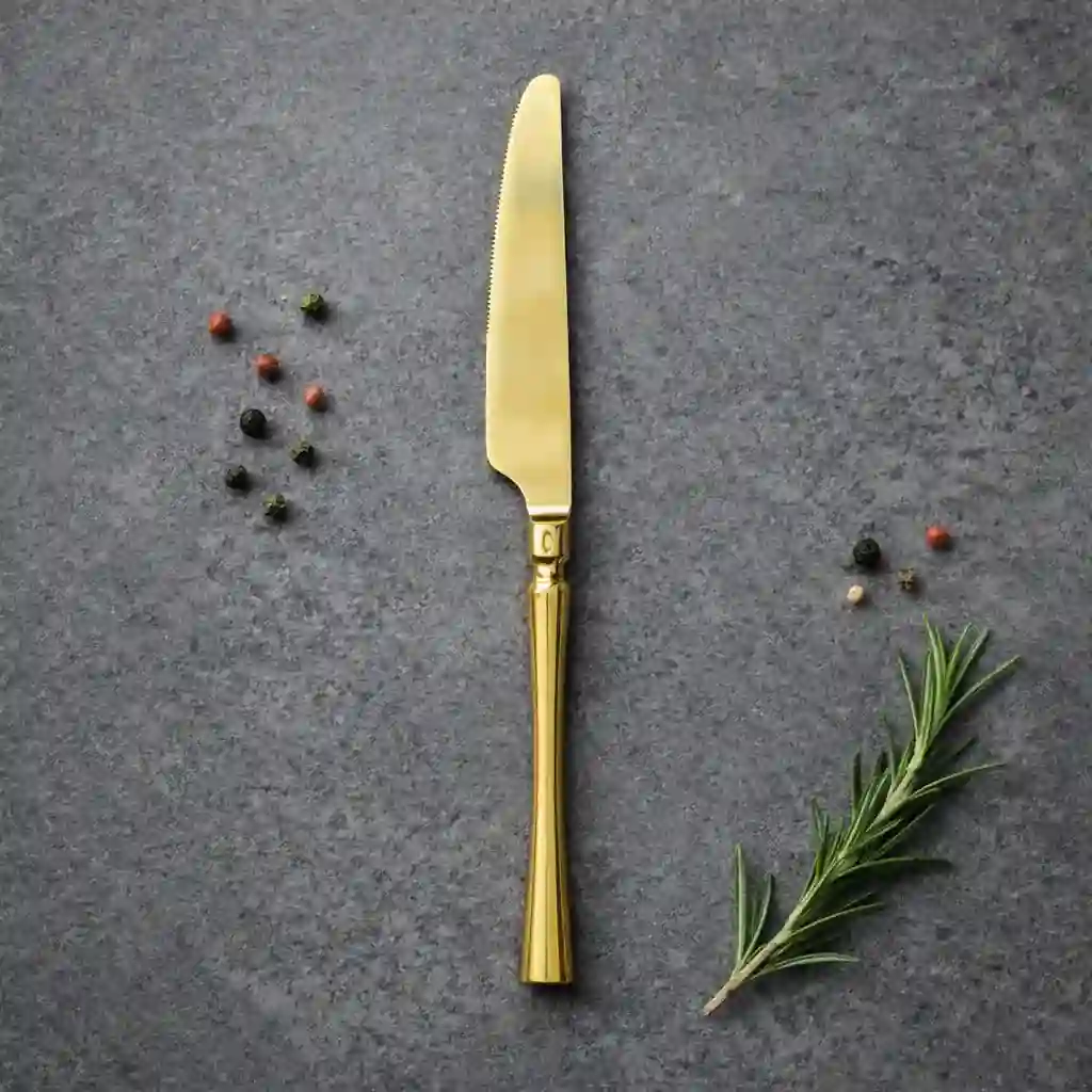 Al-Dhahabi Gilded Royal Knife