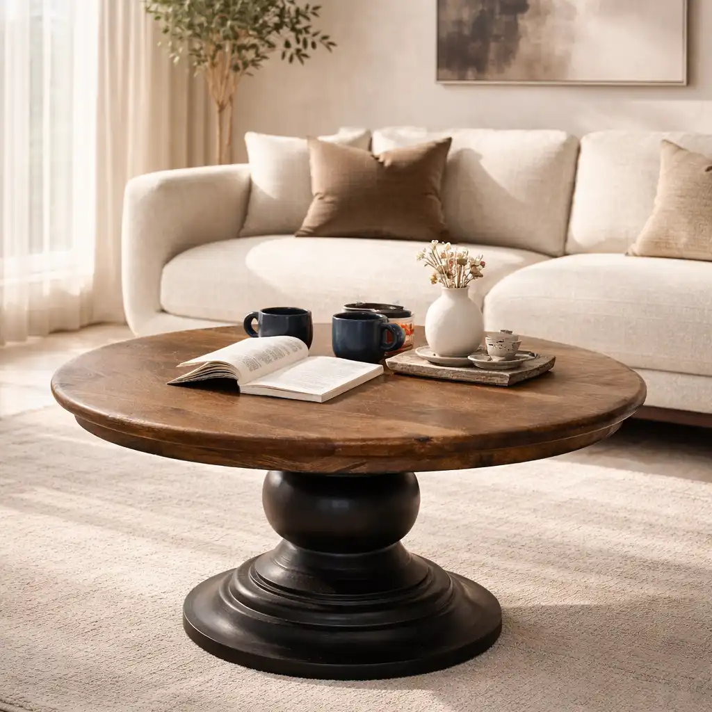 Al-Asala Hand-Turned Coffee Table