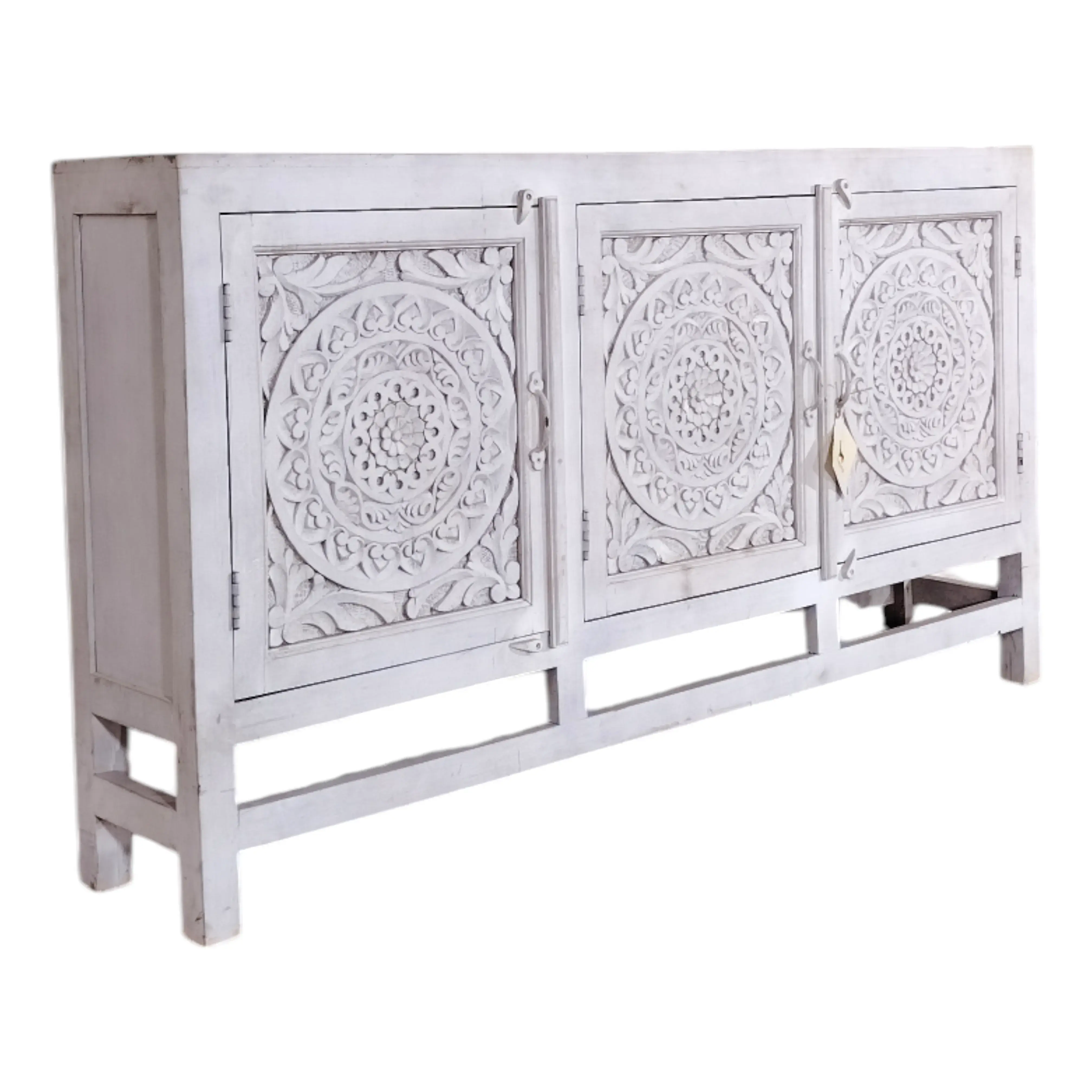 ZARA Hand-Carved Sideboard white