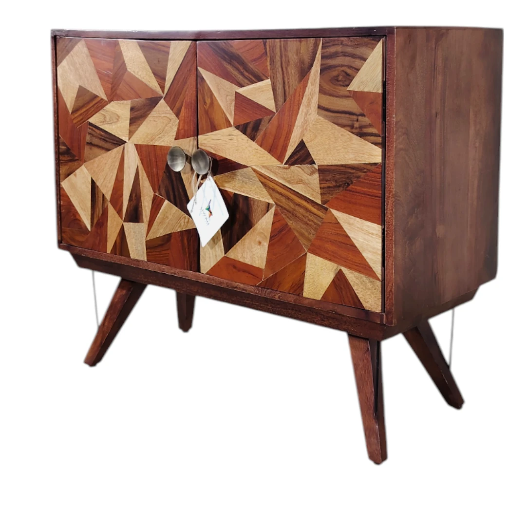 Geo-Craft Wooden Storage Cabinet