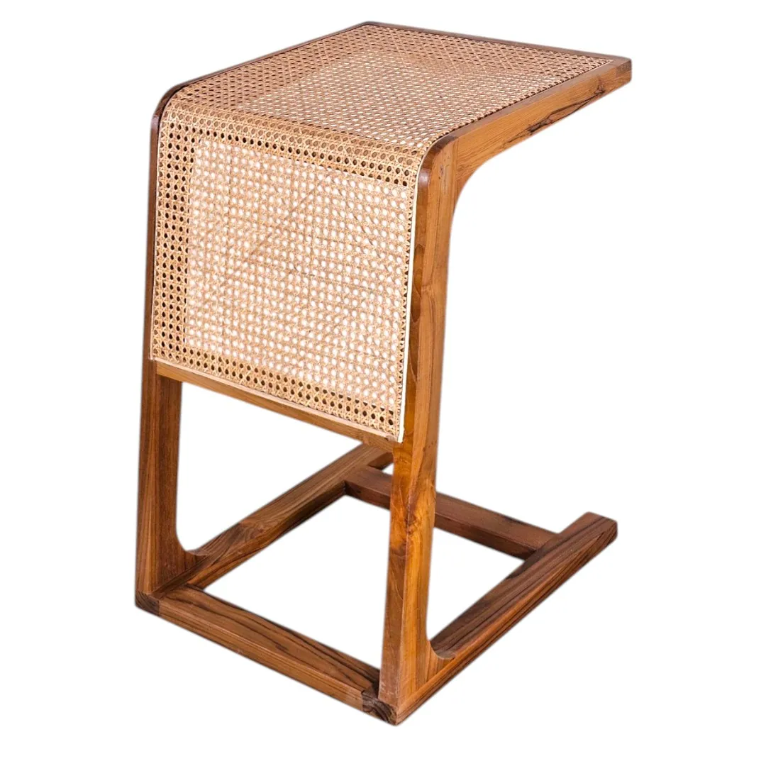 Sahara Teak & Rattan Versatile Side Table