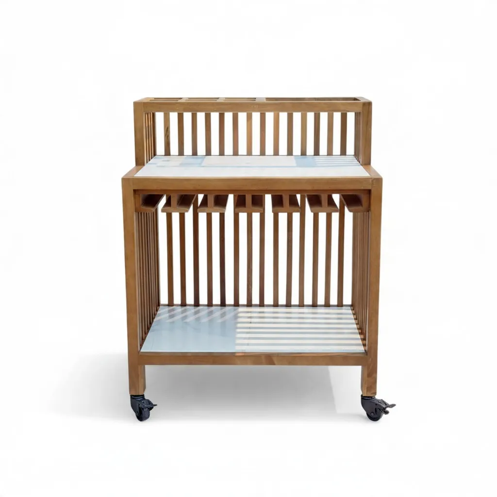 The Linea Bar Trolley