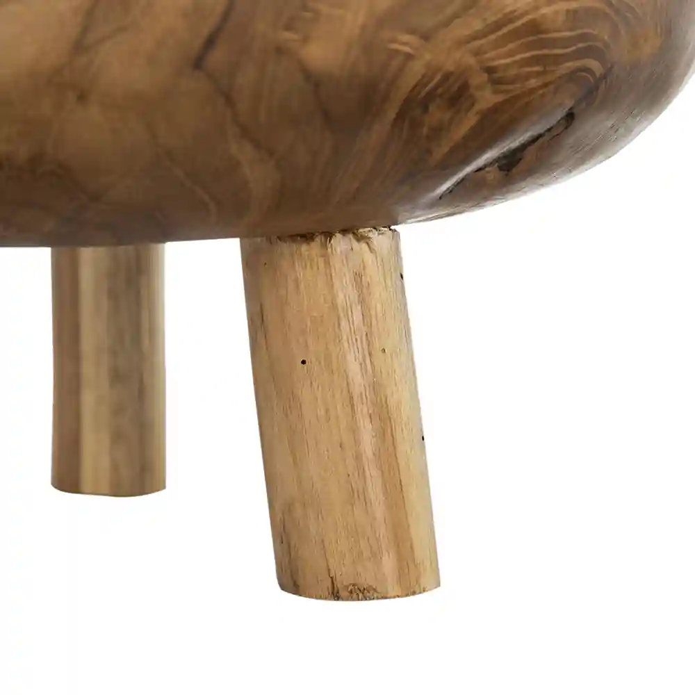 Baraka Teak Footed Bowl Set