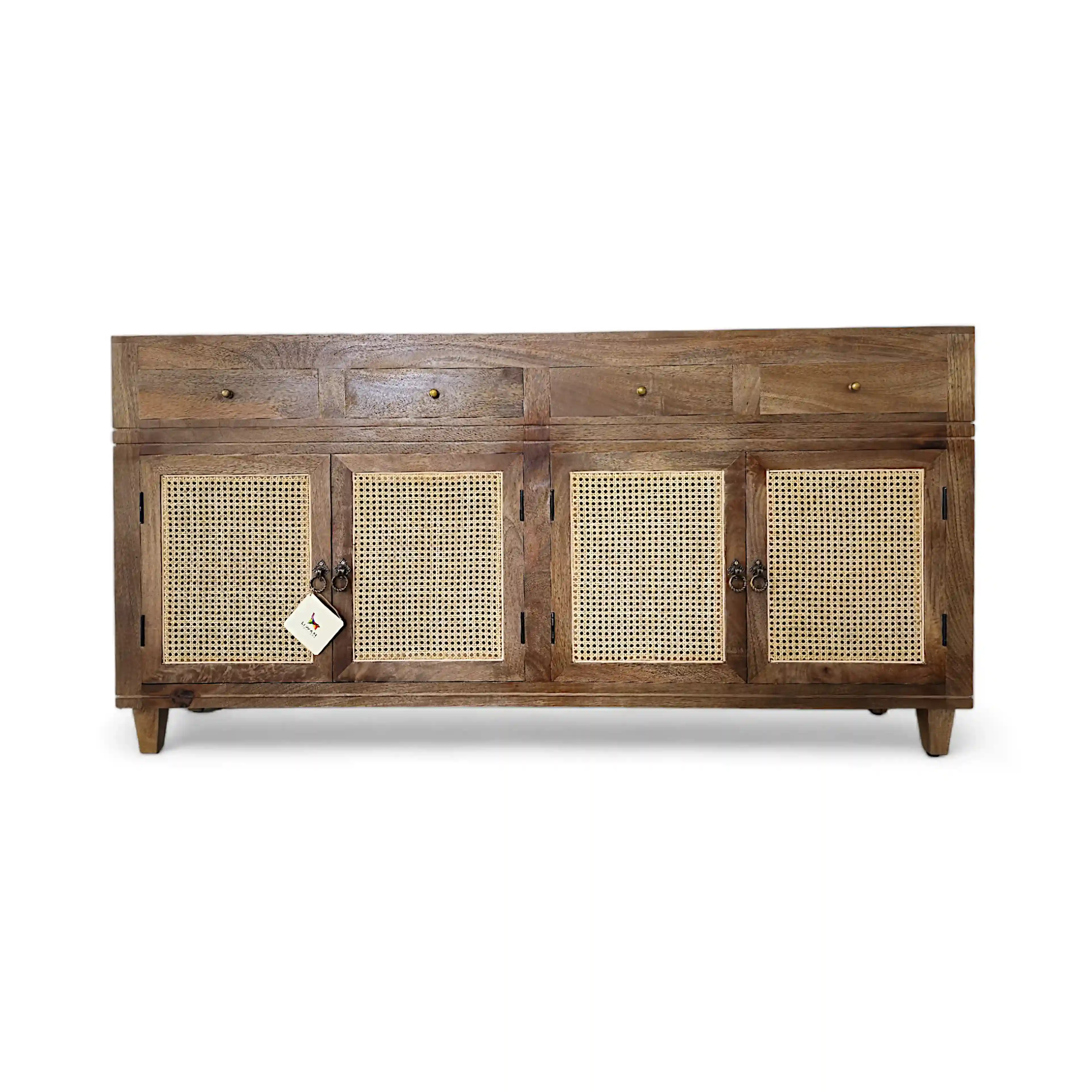 Rattan design sideboard