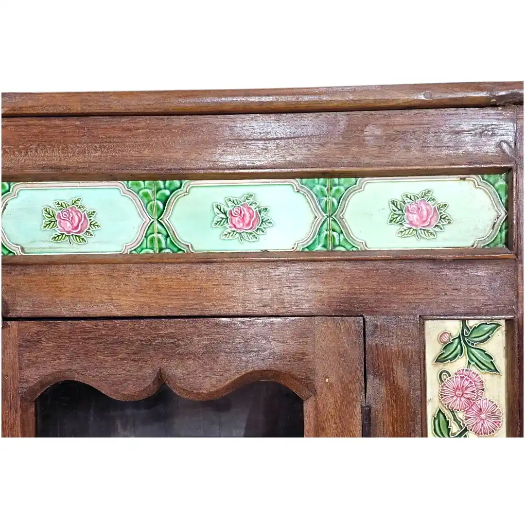 Levant Provincial Solid Wood & Tile Sideboard