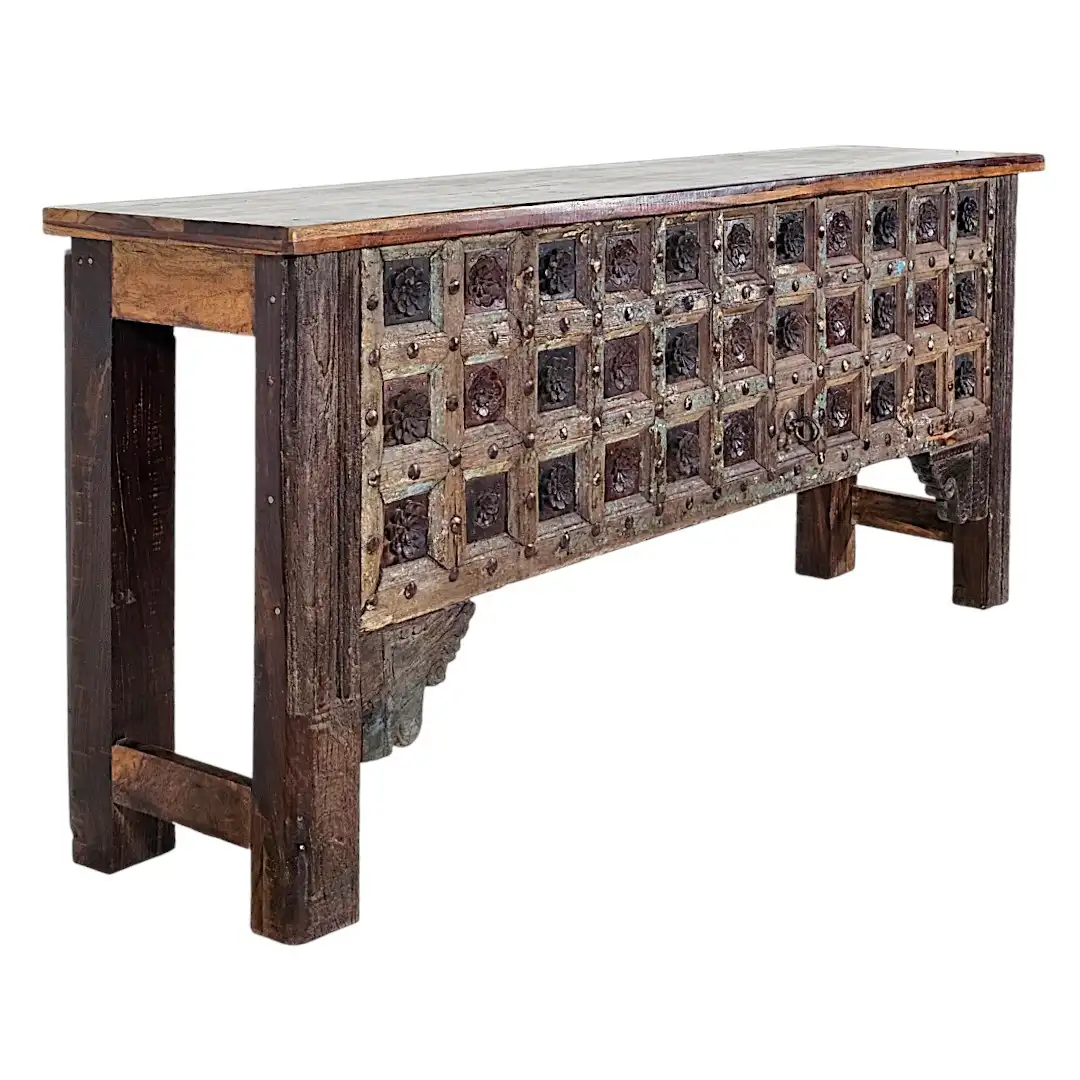 The Purana (Ancient) Reclaimed Wood Console