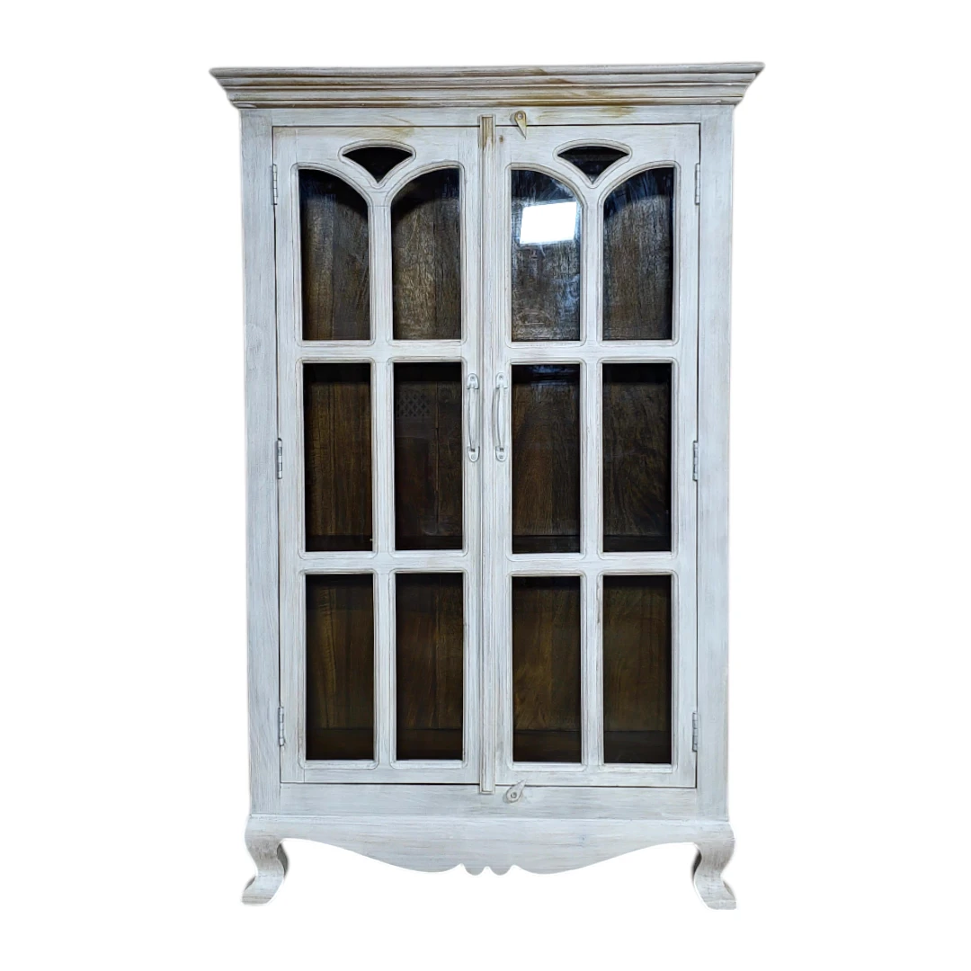 The Chateau Glass Curio Cabinet