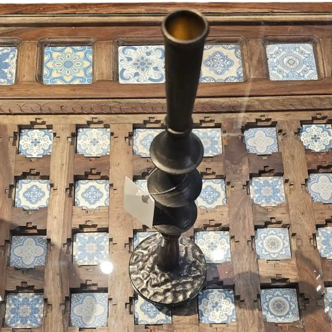 The Marigold & Azure Haveli Dining Table Set