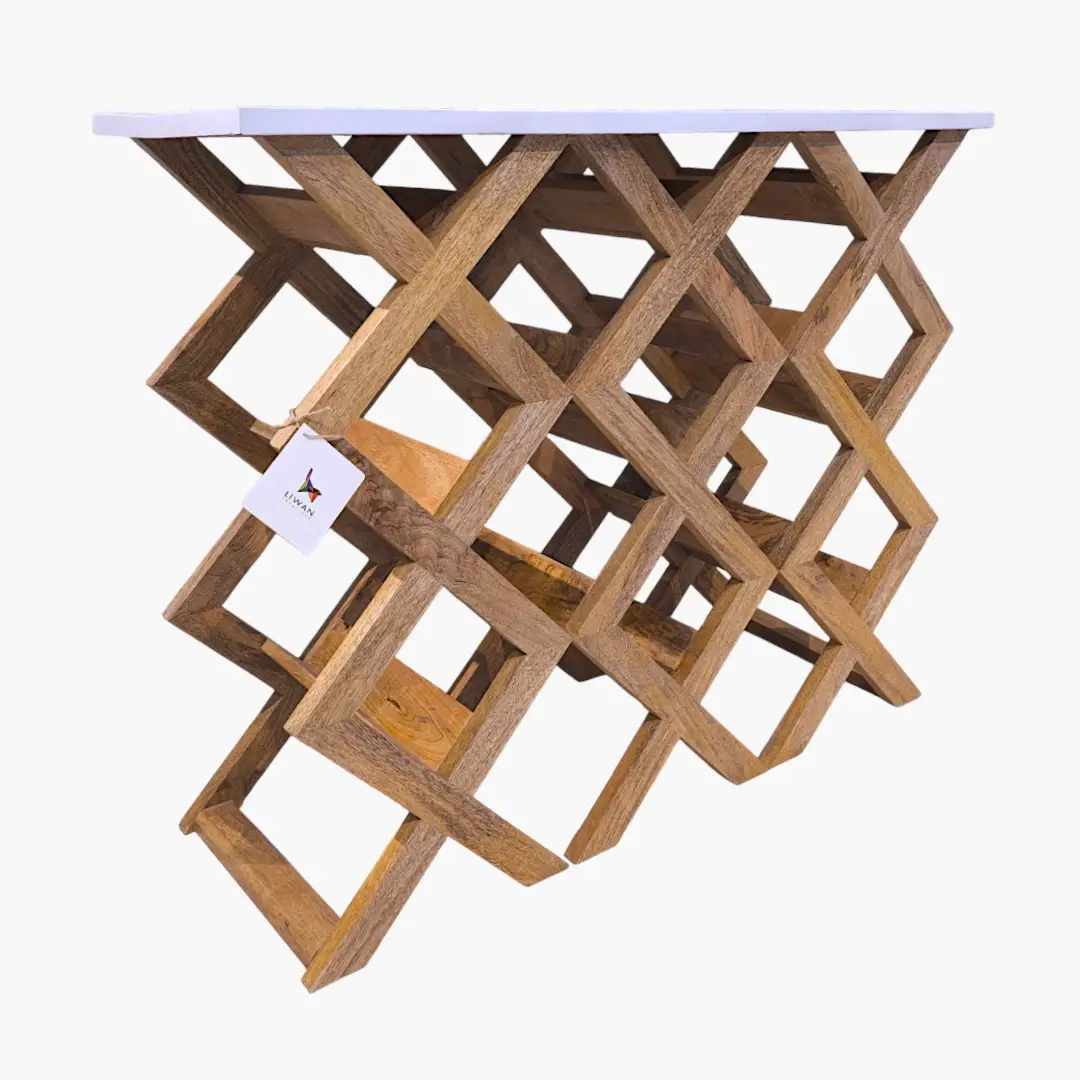 Diamond Wine Cube | Modern Bar Table