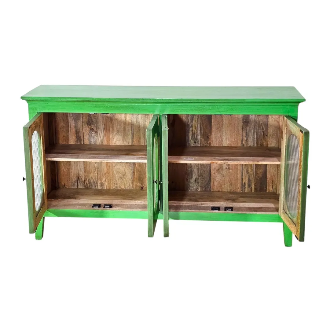 Grand Oval Console - Marigold Finish