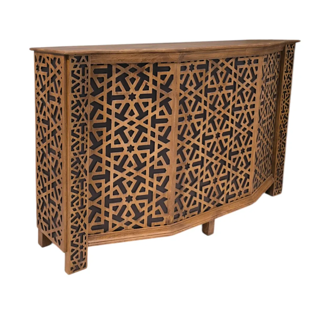 The Zahra Carved Bar Counter