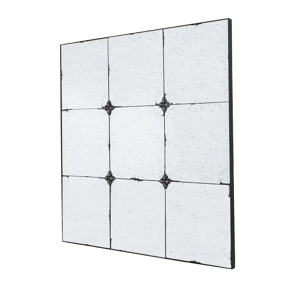 Heritage Loft Glass Tile Mirror (مرآة مربعات التراث)