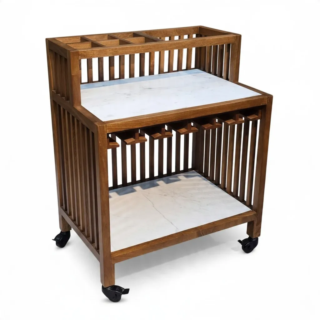The Linea Bar Trolley