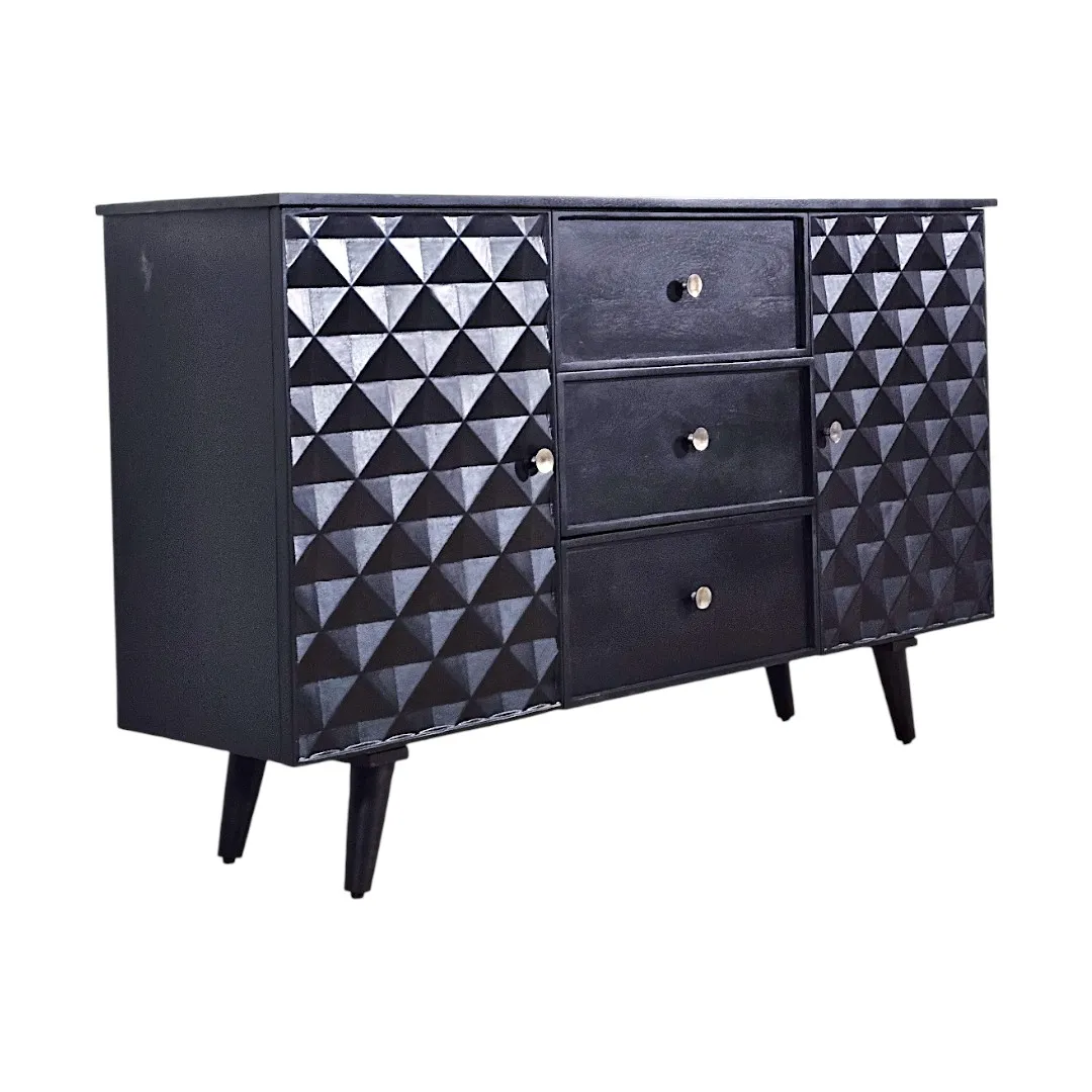 Metro Prism 3-Drawer Sideboard