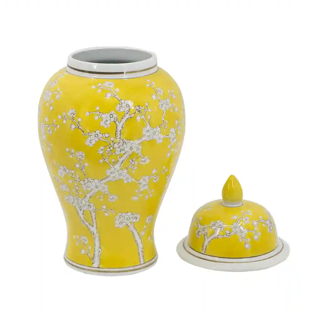 Meihua Meiping Porcelain Ginger Jar