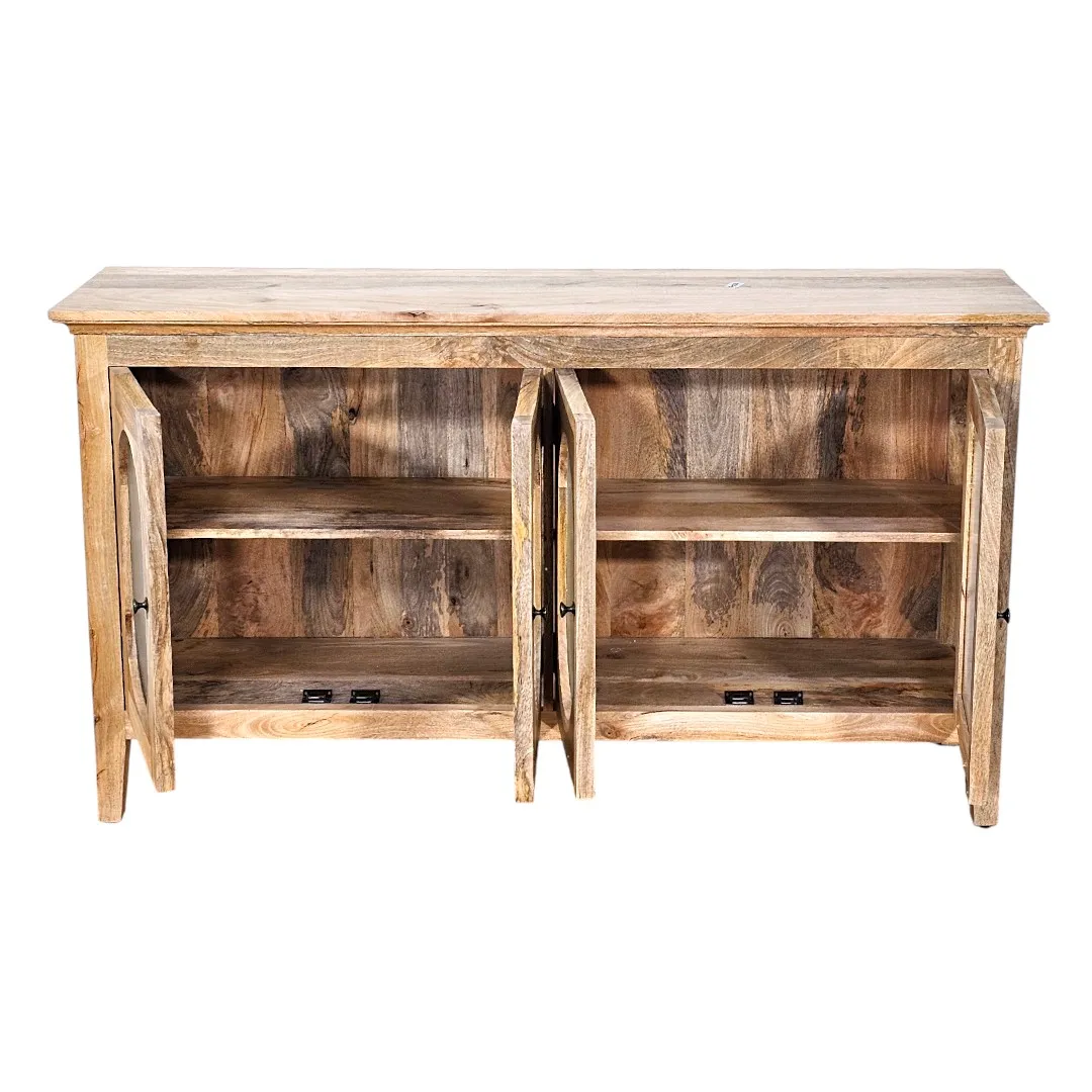 Grand Oval Console - Marigold Finish