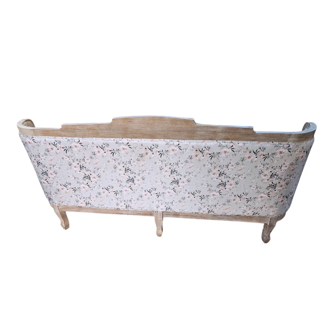L’Amour Floral Hand Carved Sofa