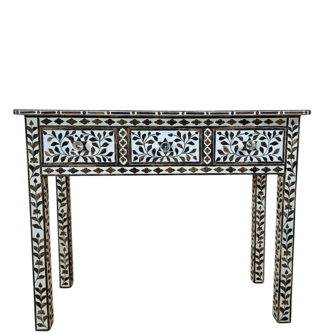 ARABESQUE Dates Palm Inlay Console