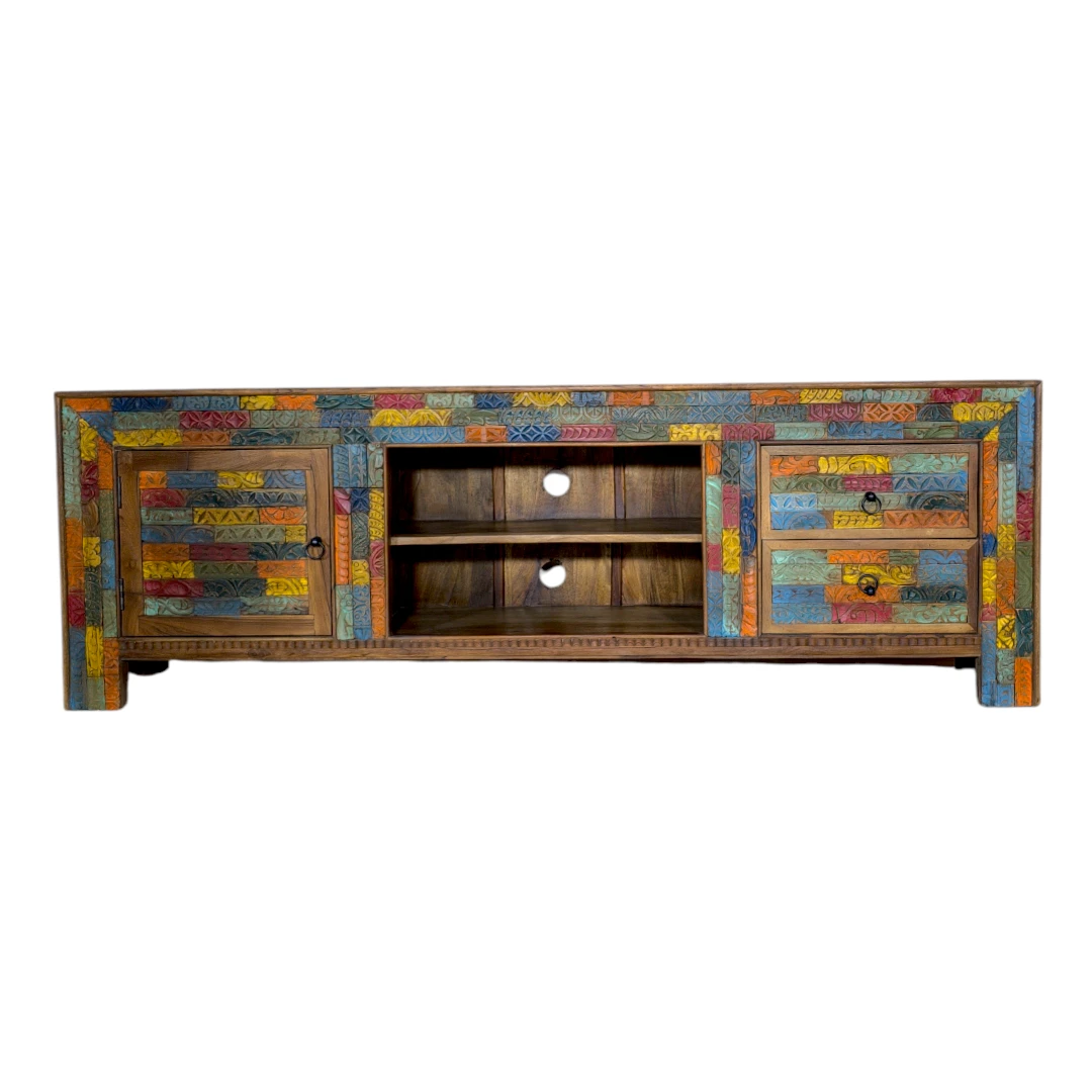 Kaleidoscope Artisan Revival Entertainment Console