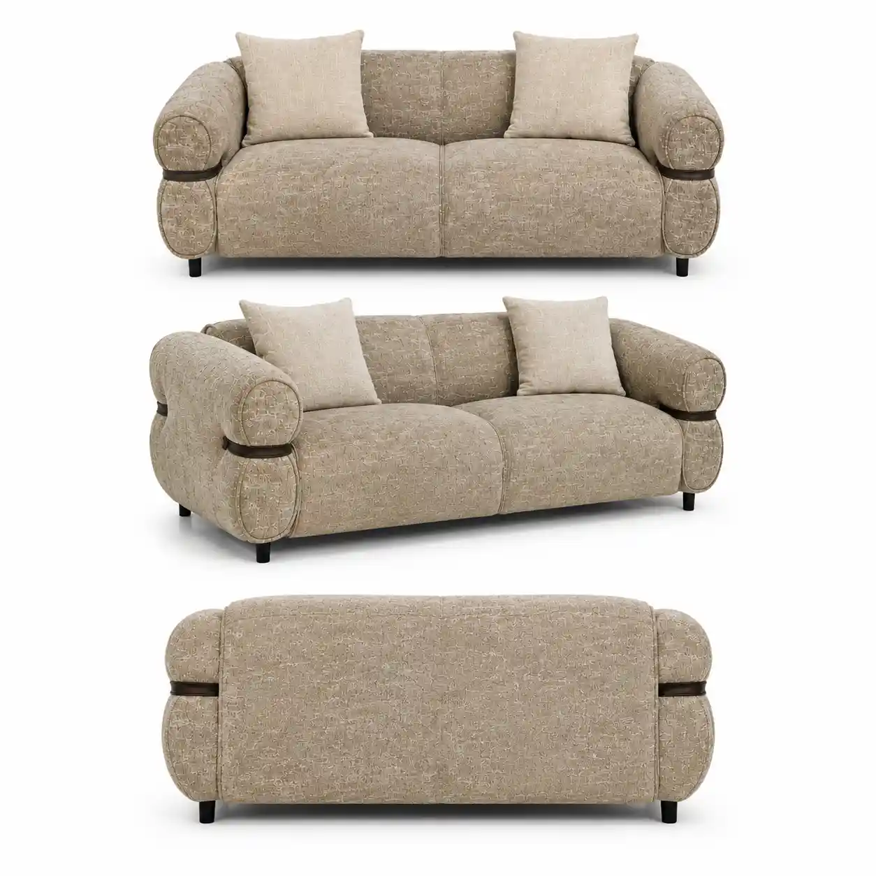 The Cloud-Form Echelon Love Seat