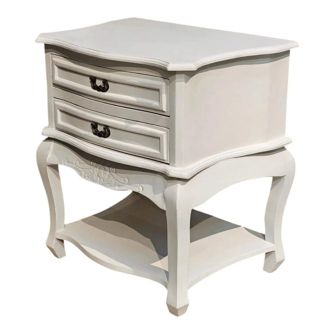 The Louis XV Rocaille & Acanthus Bedside Table