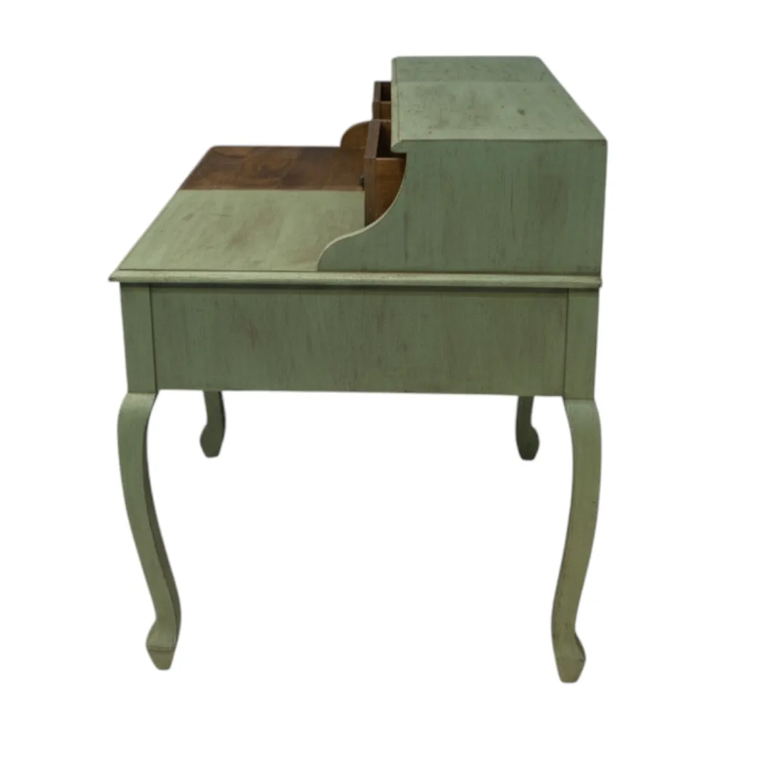 Sage & Wood Two-Tone Secretary Desk