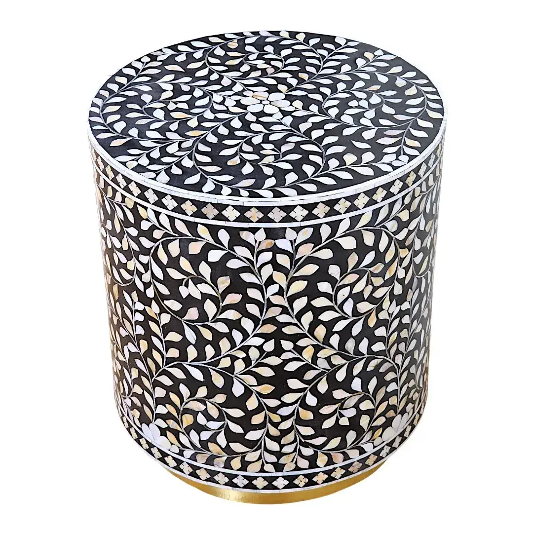 The Aziza Flower Stool