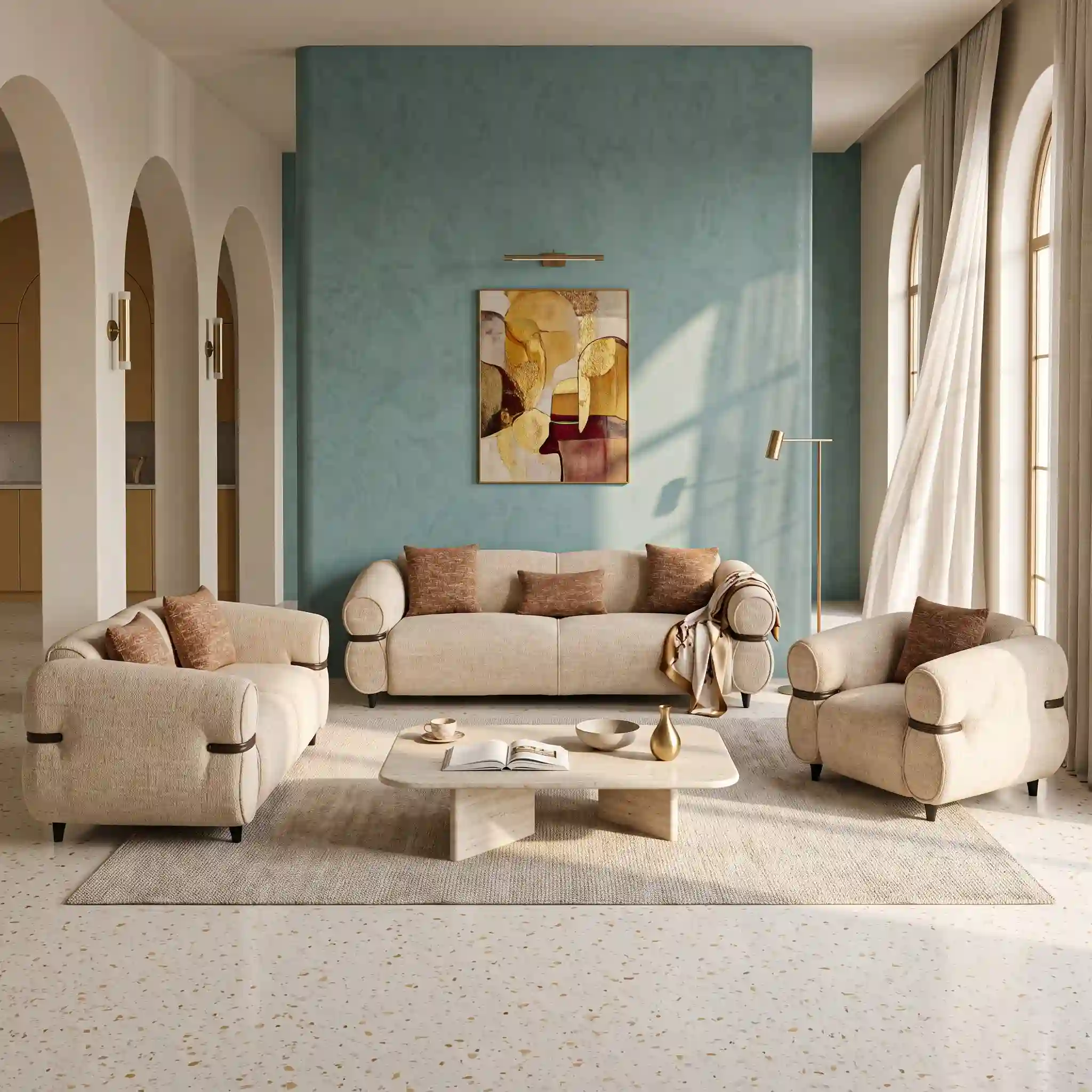 The Cloud-Form Echelon Armchair
