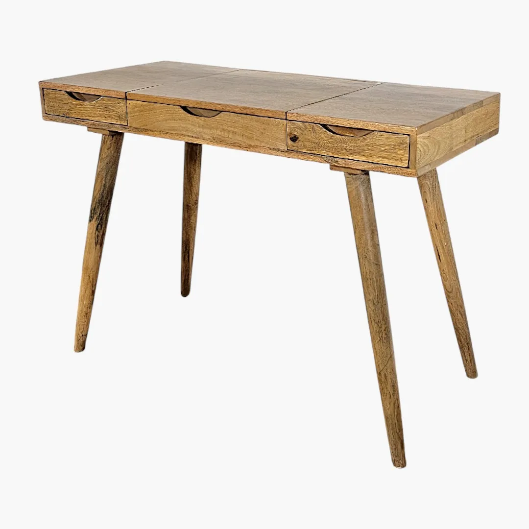 Al-Maraya Desk - Mid-Century Folding Vanity