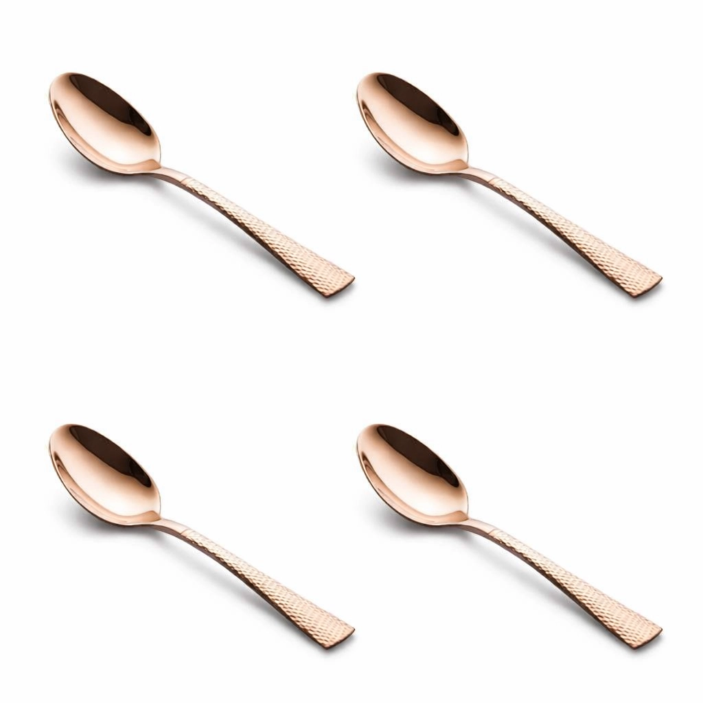 Hammered Copper Tea Spoon